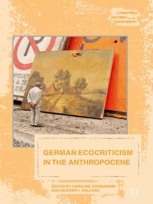 cover image of German Ecocriticism in the Anthropocene